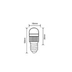Bombilla LED 3.5 vatios E14 Luz fría 6500k Hot 3000K Natural 4000k