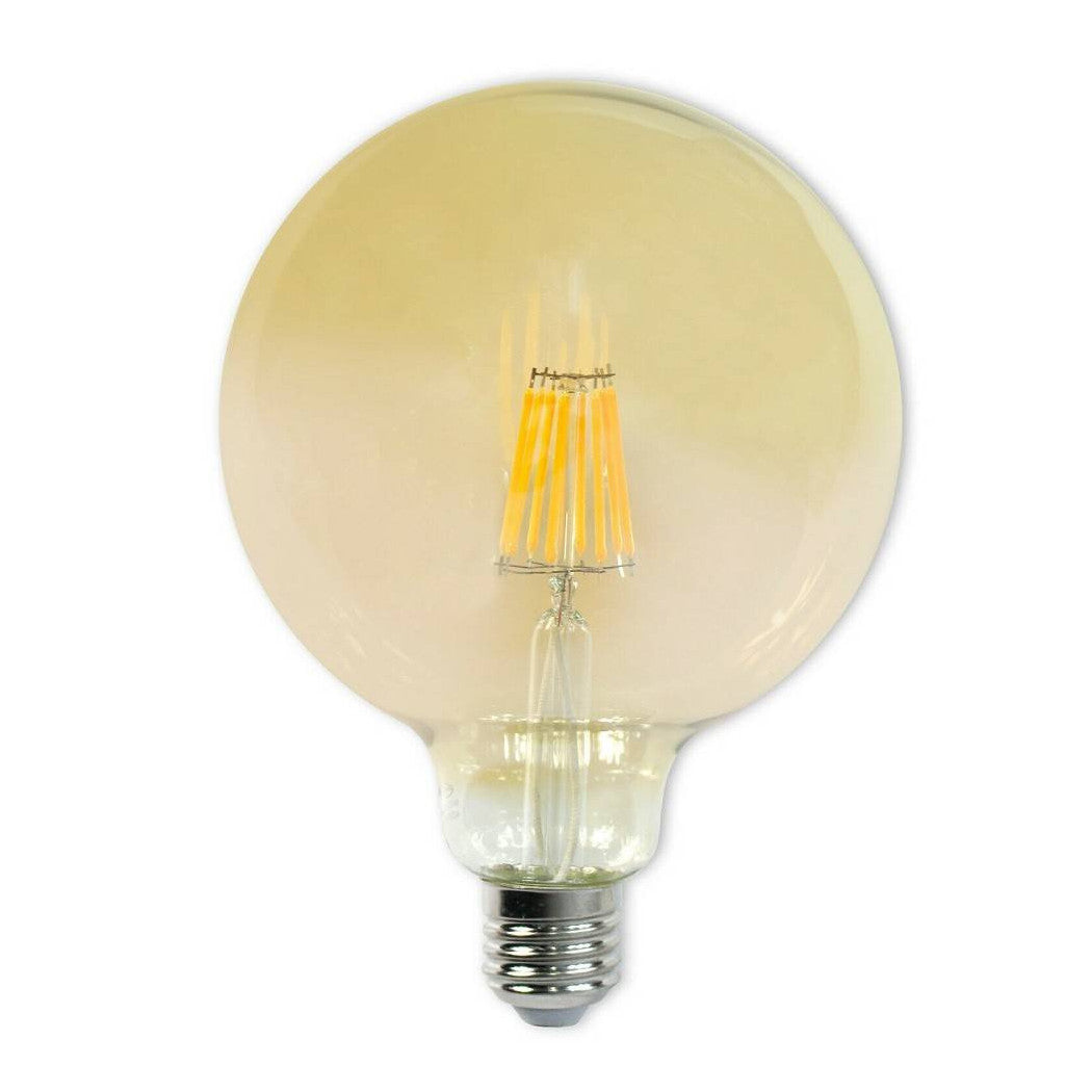 Bombilla LED de filamento vintage 8 vatios E27 G125 Globo CUERDO CALIENTE 3000K G125-OC
