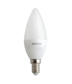 Bombilla LED con globo filamento G45 Ataque E27 4W Coloreado Coloree Green G45A-TV