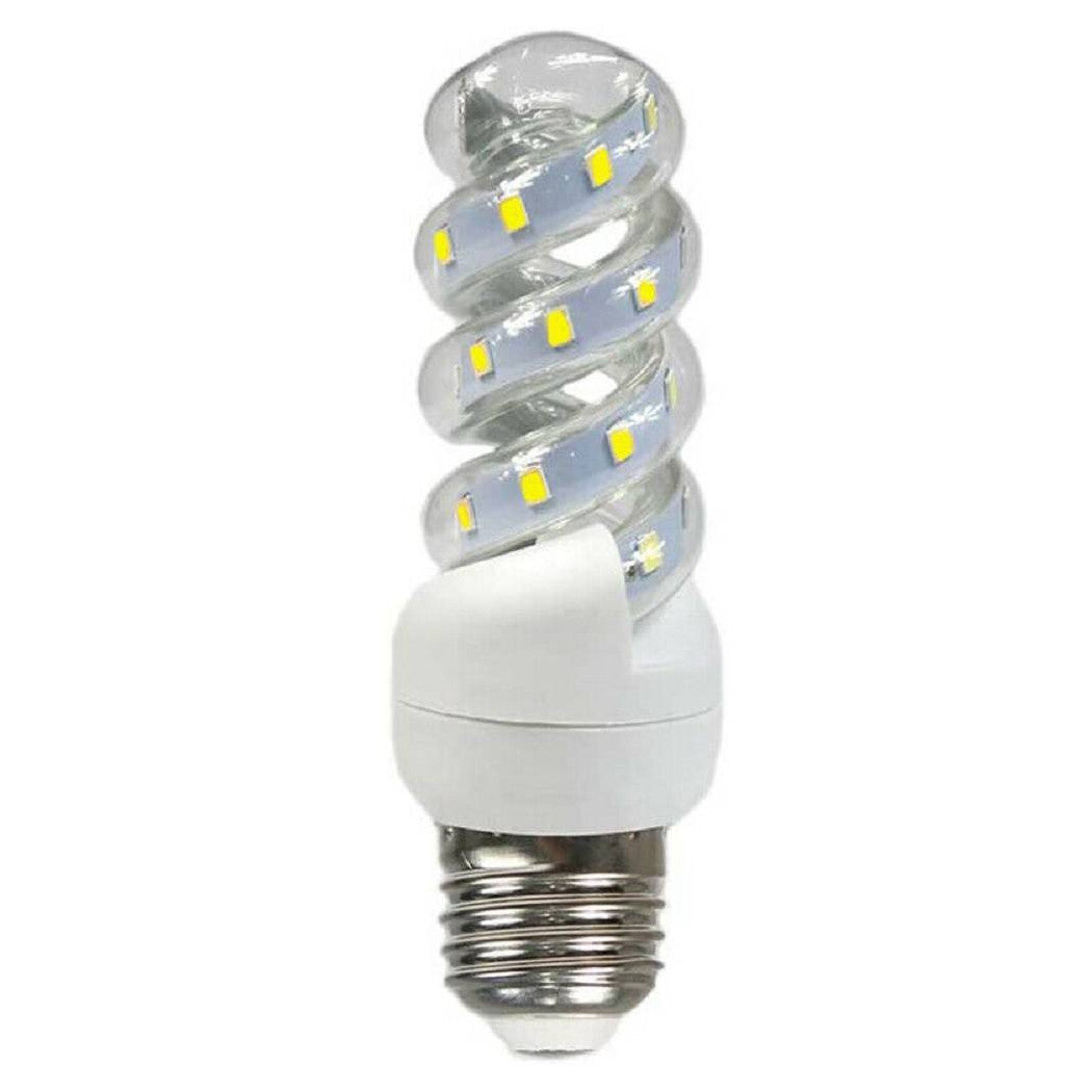 Bombilla LED E27 13W Spiral Frío CALIENTE LUZ NATURAL 6500K 4000K 3000K S13W