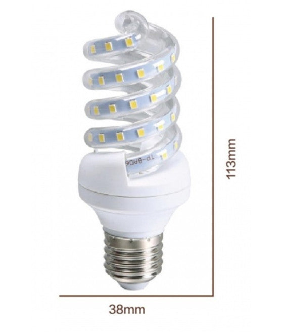 LED LIGHT BULB E27 14 W CALDA NATURALDA LAMPADA TUBOLARE U-14W