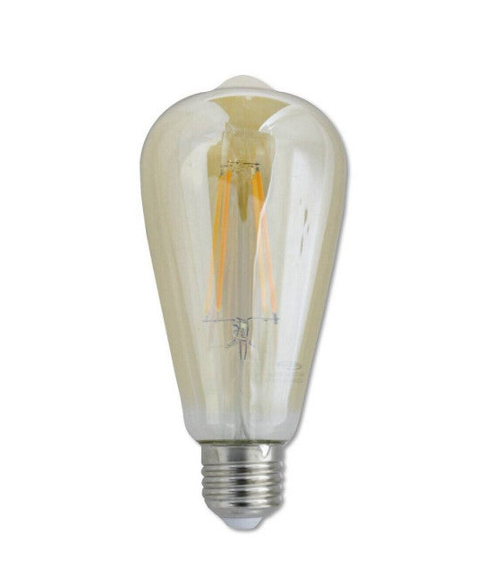 Bombilla LED Filamento 12W Globo Esfera E27 Natural Hot Light G125T12