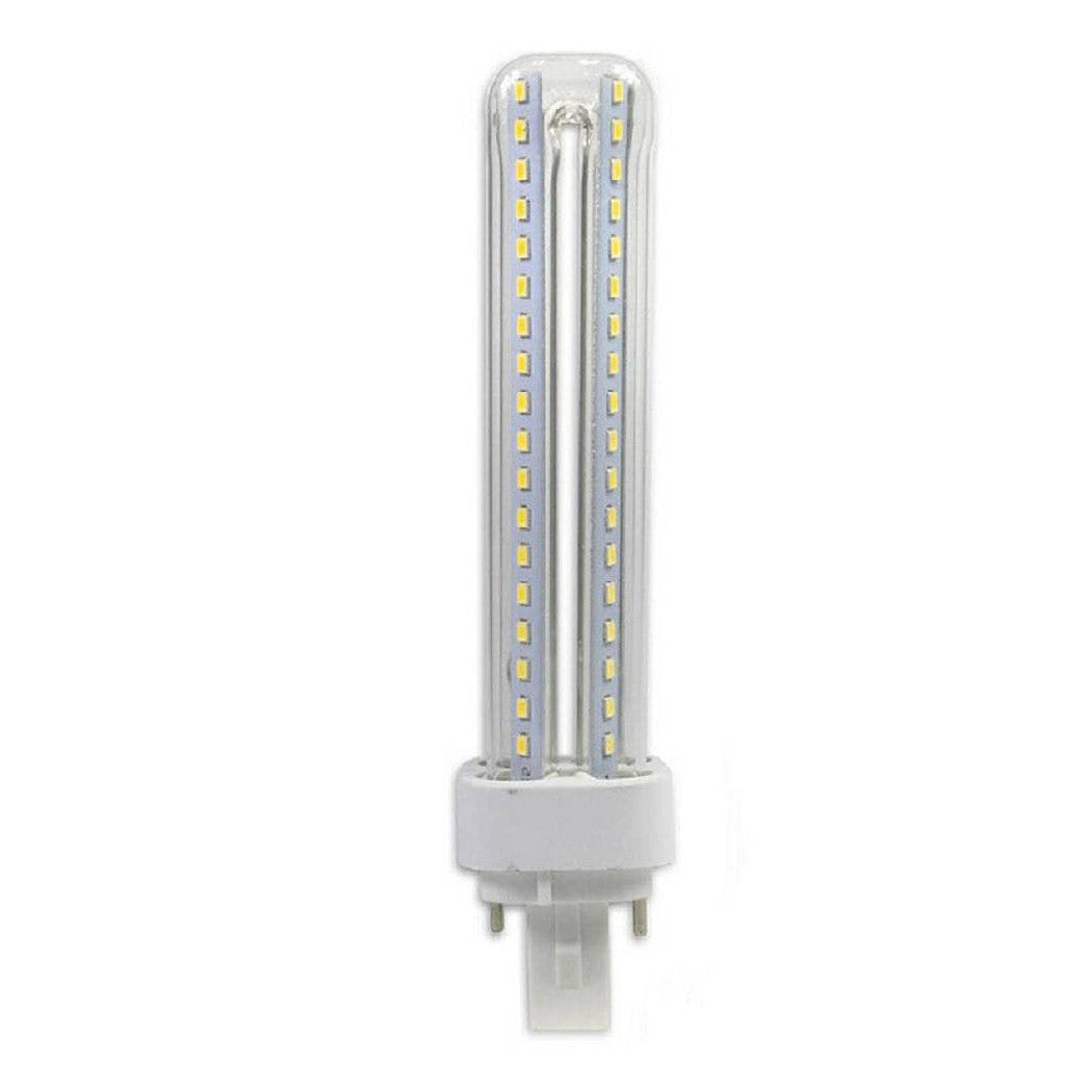 Bombilla LED G24 15W 2 PIN Lámpara tubular CALIENTE FRÍA LUZ NATURAL G2415W