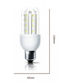 Bombilla LED SPIRAL E14 7W 40D Luz blanca caliente S-03T