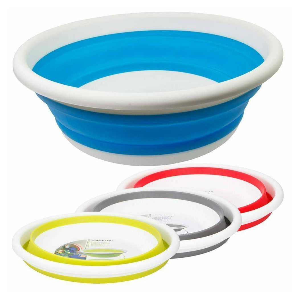 Bucket plegable de lavabo Guardar ahorre 38 cm de plástico redondo
