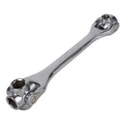 Cabeza giratoria multifunción combinada de 360 ° con compás de 12 a 19 mm