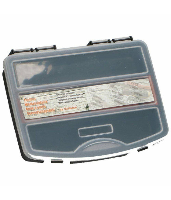 Caja de herramientas ADENSILS Tornillos ajustables Organizador Marcos 274x180x45mm