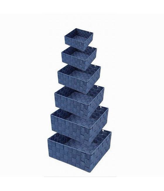 Establecer 12 cajas Caja de madera Caja de madera Decoupage Joyería caja de boxeo 53488A