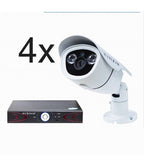 Cámara Video Video AHD 4 MP LED Array Color Cámara CCD DX-8805