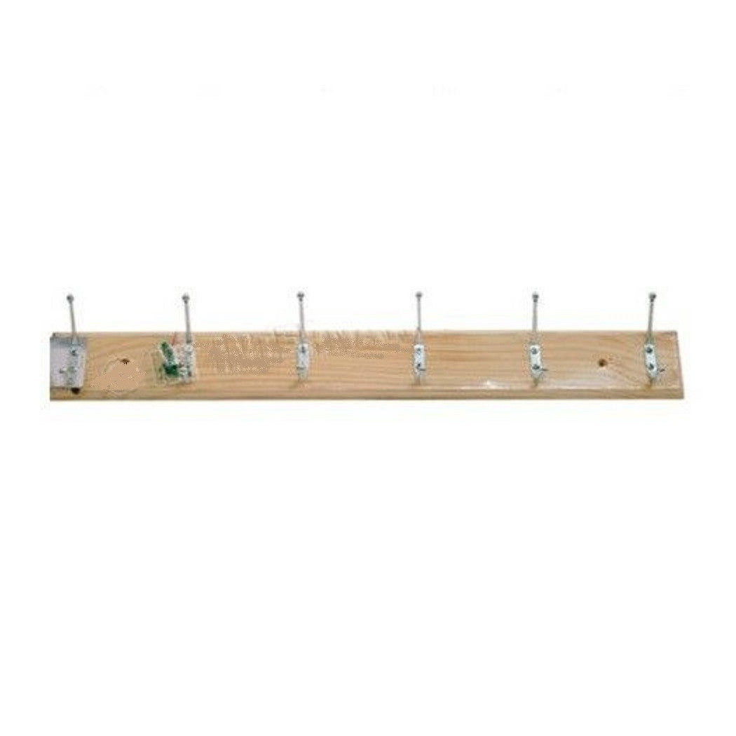 Capa de capa abrigos abrigos pared de madera pared de madera 6 asientos