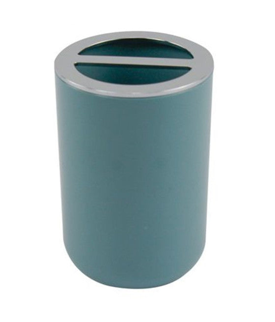 Set 6pcs Bathroom Chrome Steel Satin Glass Furniture Home Soap Toothbrushes 69985