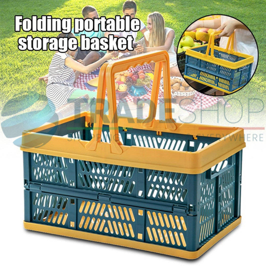 Cesta contenedores cesta cesta organizador apilable caja plegable