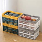 Cesta contenedores cesta cesta organizador apilable caja plegable