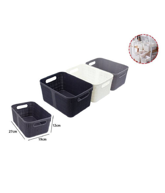 Establecer 12 cajas de caja Caja de madera Decoupage Joyería caja de joyería 53485A