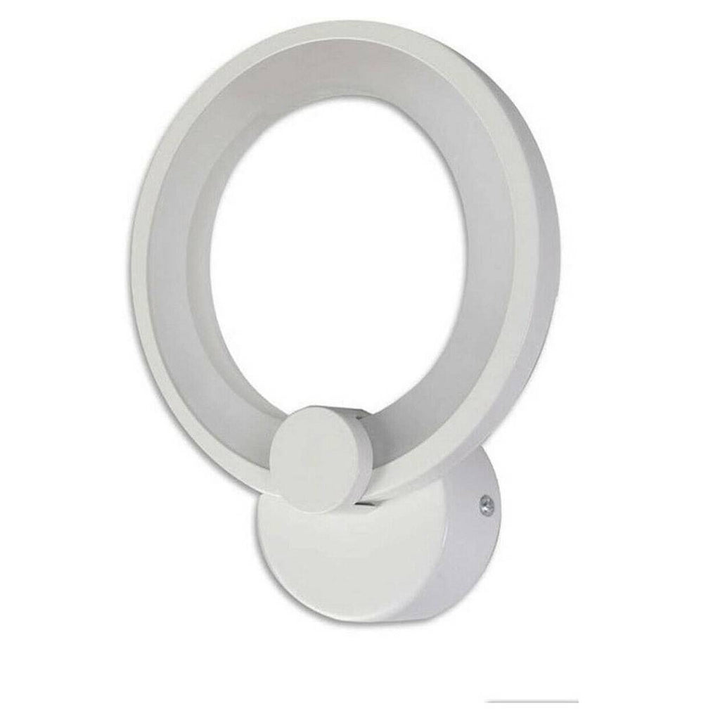 Círculo de apliques 10 vatios de pared abat jour caliente frío luz natural 6551 E27