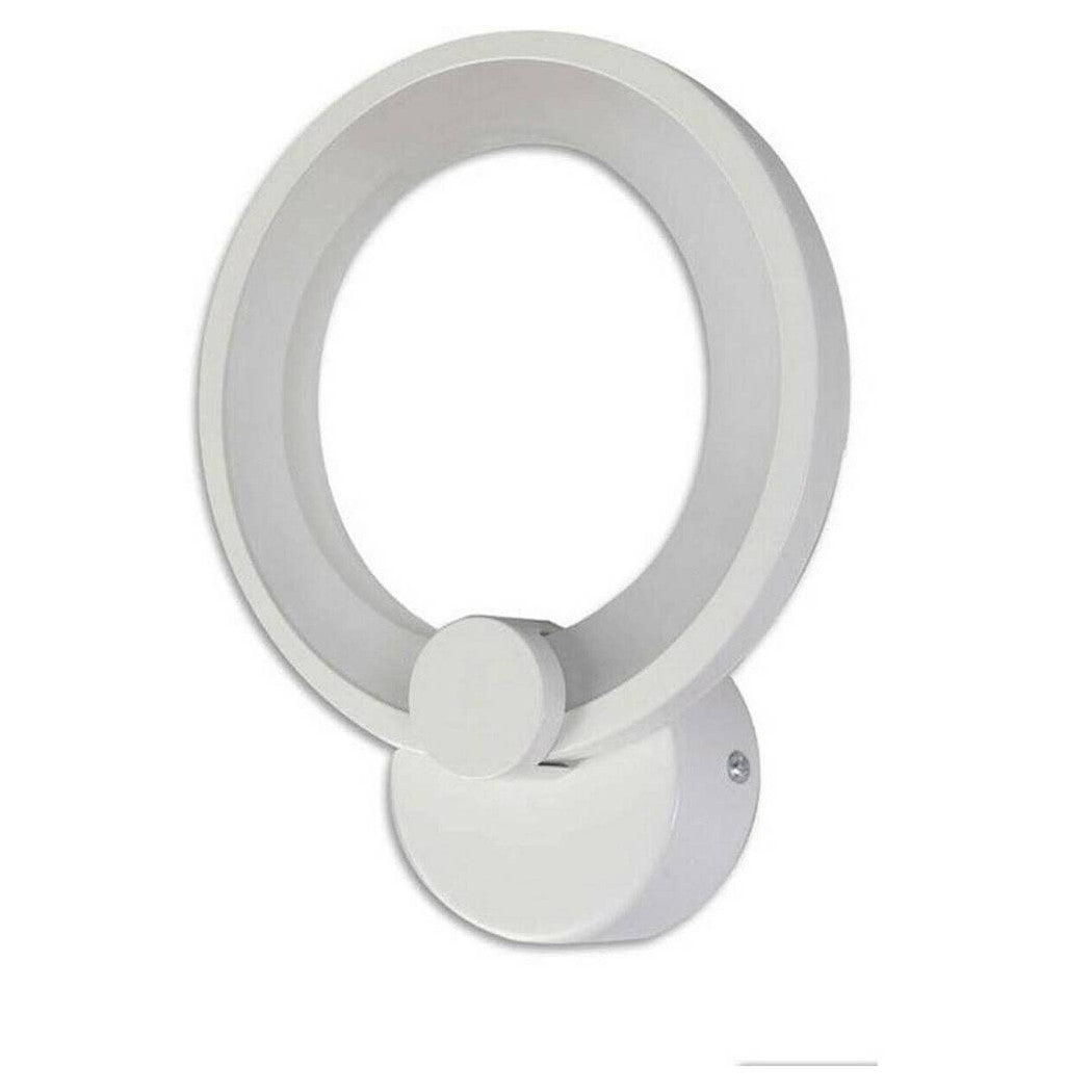 Círculo de apliques 10 vatios de pared abat jour caliente frío luz natural 6551 E27