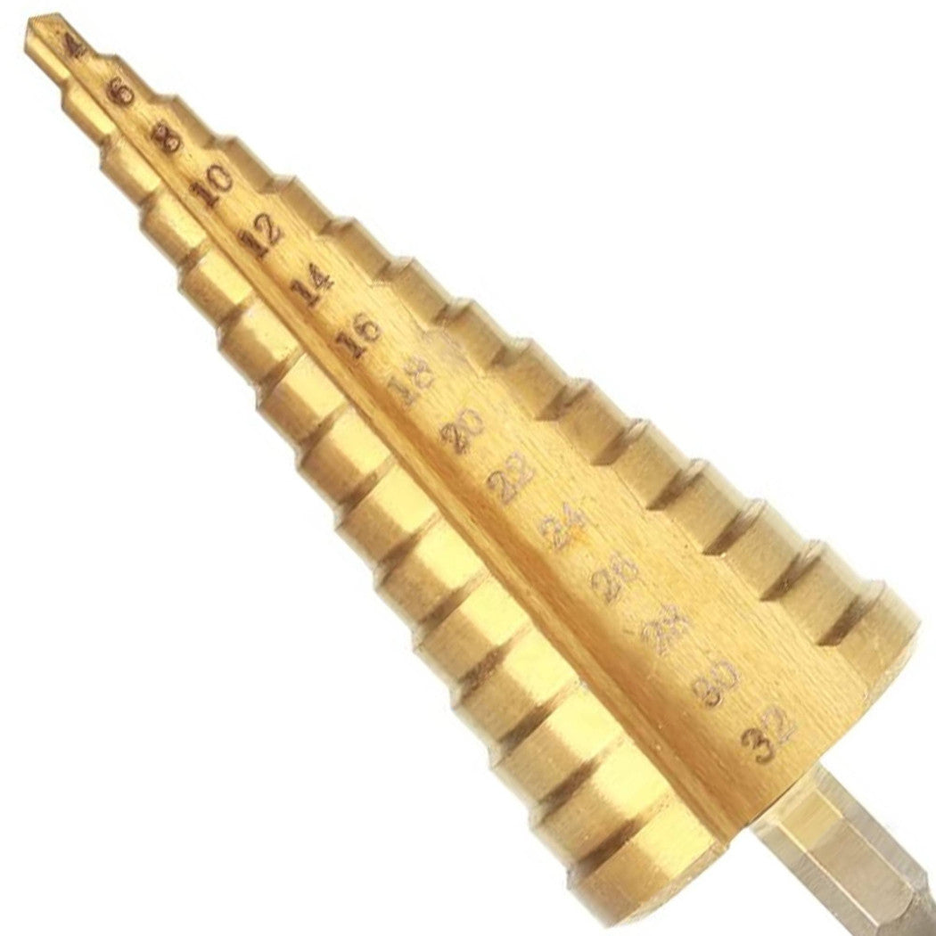 CLAIN WITH STATES WITH STEP STEP FOR SPIRAL DRILL FROM 4 TO 32 MM BARD