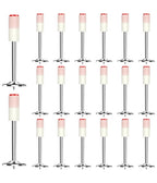 Paquete de 5 tornillos para sillas galvanizadas de madera Hexagon Head 6 x 50 mm