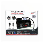 Compresor de aire de 35LT 12V / 220V, incluidos los adaptadores MAX 17BAR CO-AR03 portátil