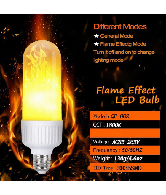 Bombilla LED Filamento 12W Globo Esfera E27 Natural Hot Light G125T12