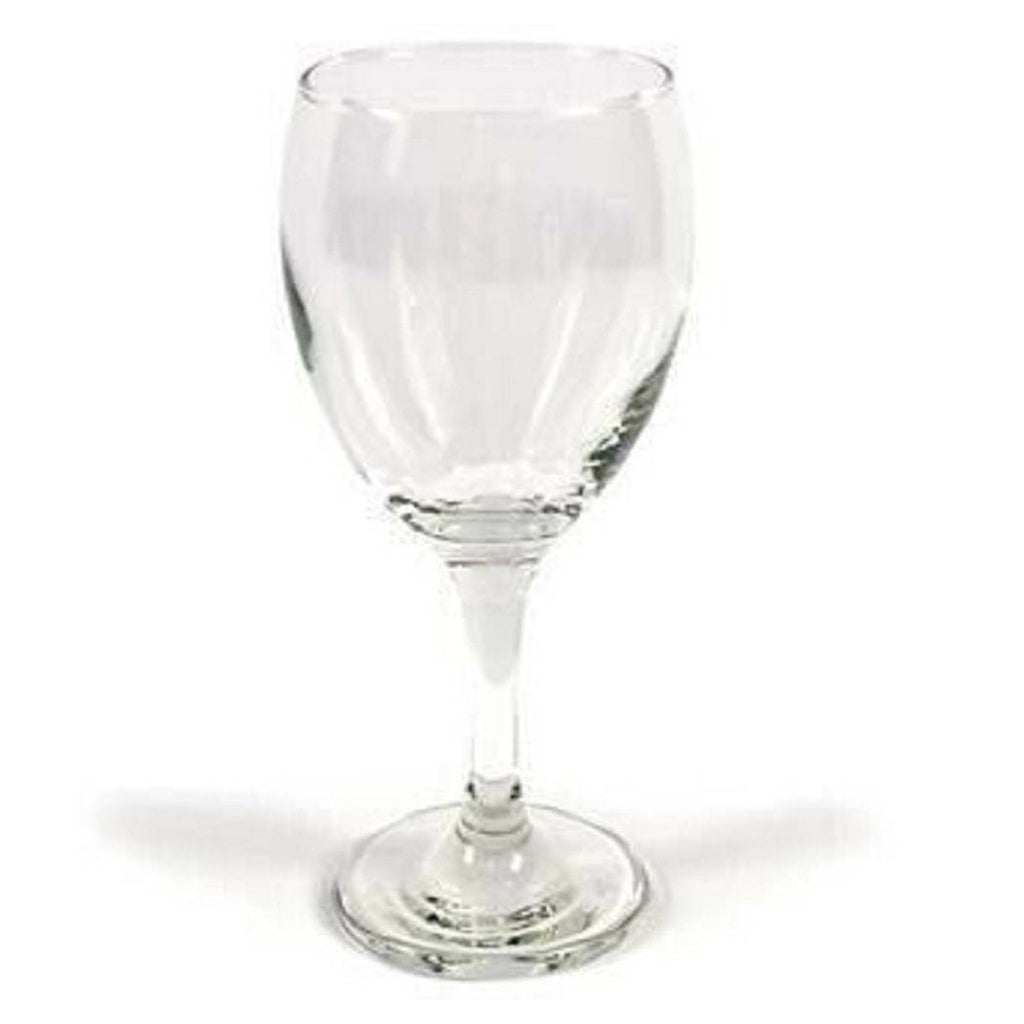 Conjunto de servicio de 6 copas de vidrio de 340cc para vino de agua barata
