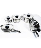 Set 12 piezas Cubiertas universales Potes PANTERS PEDERS MANUALES