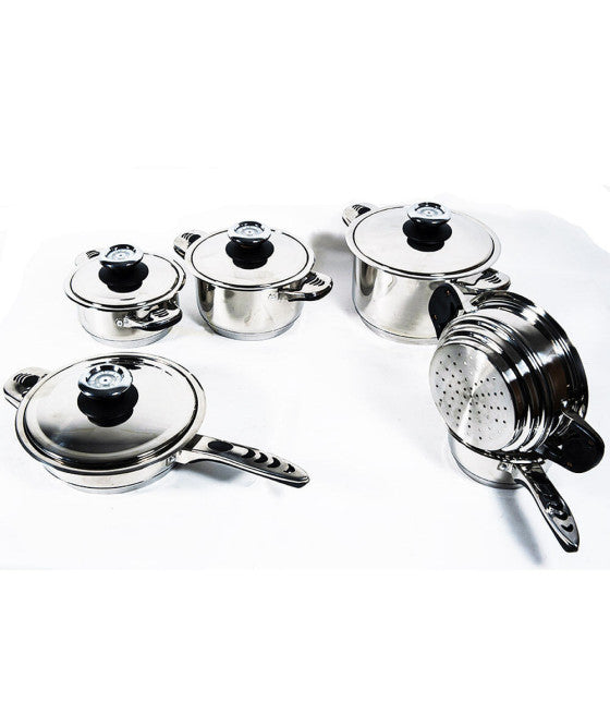 Set 12 piezas Cubiertas universales Potes PANTERS PEDERS MANUALES