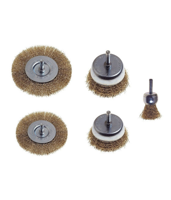 Set 5 cepillo de rotación del cepillo para la limpieza de cerámica de taladro