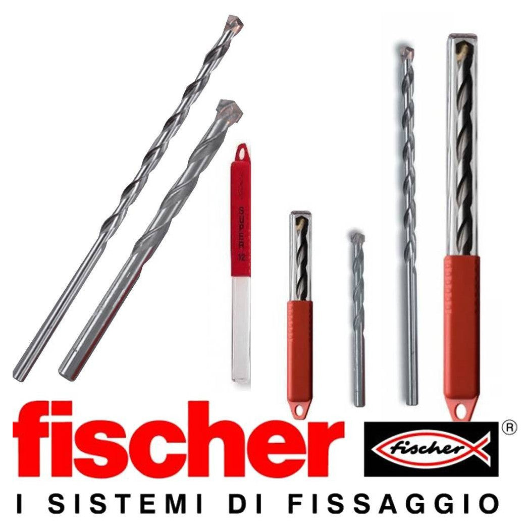 Consejo de acero para taladro Fischer Masonery Carbide Hormigón SDD 12x400