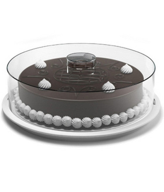 Establecer 6 PC con recipientes de plástico redondos con tapa de alimentos