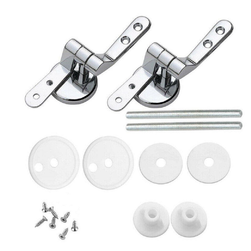 Cubierta universal bisagras 2 piezas con accesorios de bisagra para tableta WC