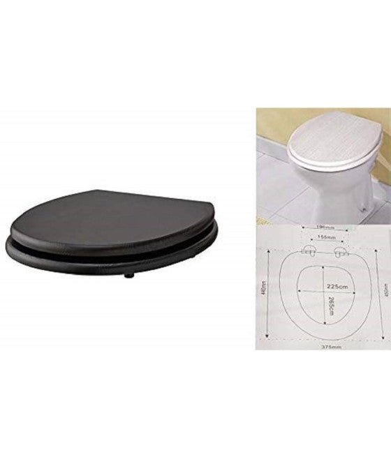 Cubierta de agua cubierta asador baño baño de madera MDF blanco grande 45x37 en forma de U
