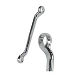 Curva de doble cabeza poligonal 6 PCS Llave larga en Chrome Vanadium 91705