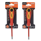 Destornilladores Aislados largos Destornilladores 2pcs con estelar y punta magnética
