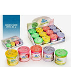 Establecer contenedor de tarro de vidrio de 12 piezas con cubierta de jarra de 350 ml