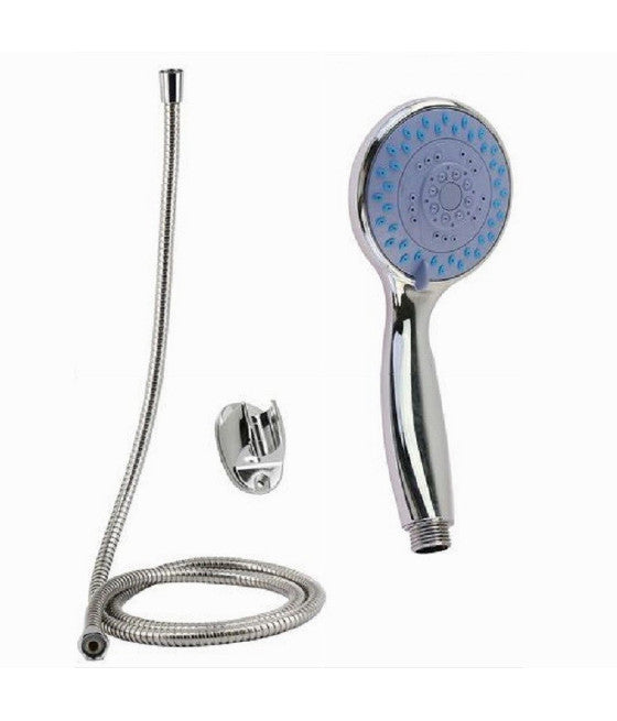 Cabeza de ducha de cabeza 1.8MT de ducha de mano soporte de mano gris 52048