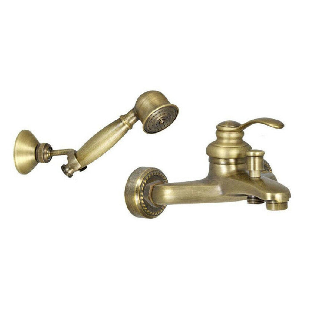 Ducha Tapeo 2 agujeros Antiguo Bronce Handhair Manguera Tubo Flexible 52378A