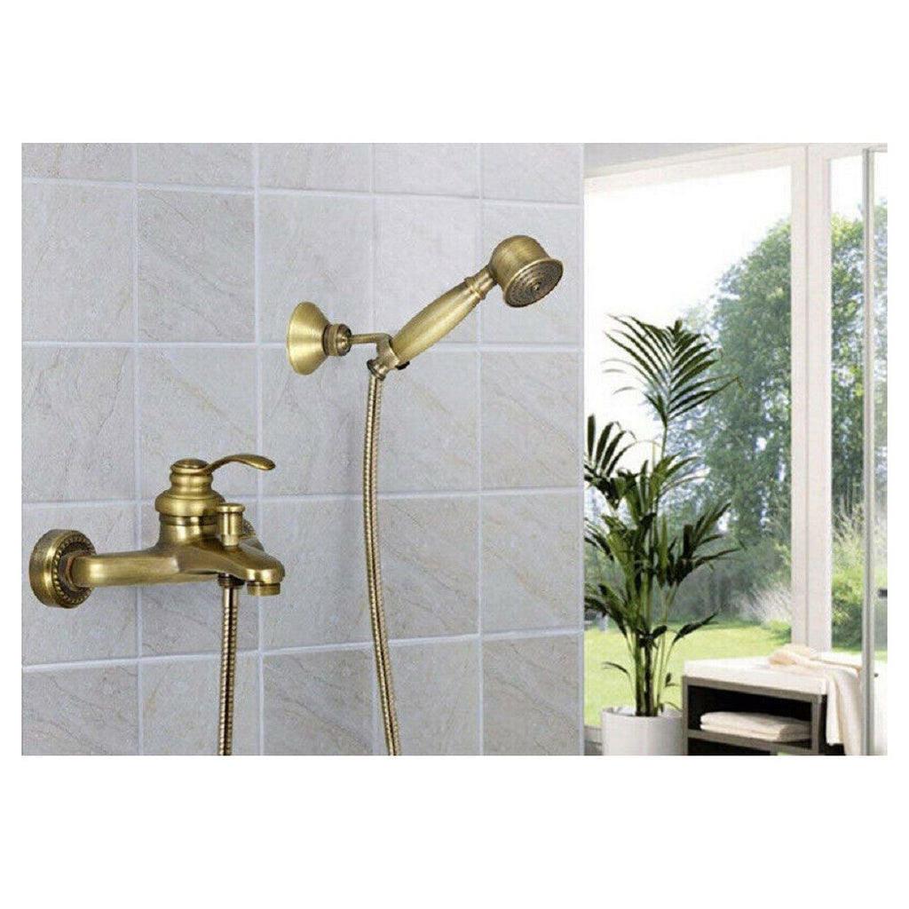 Ducha Tapeo 2 agujeros Antiguo Bronce Handhair Manguera Tubo Flexible 52378A