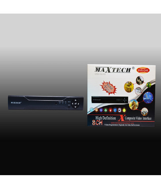 NVR Kit de videovigilancia 4 HDMI LAN CAMERAS WI-FI VGA 8806ZL3-4