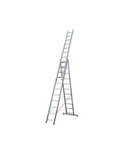 Escala plegable escalera 4 picaduras antideslizante aluminio scaletto max 150kg