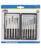 Destornillador de trinquete Hexagonal Torx cruza inserciones Set 37 piezas