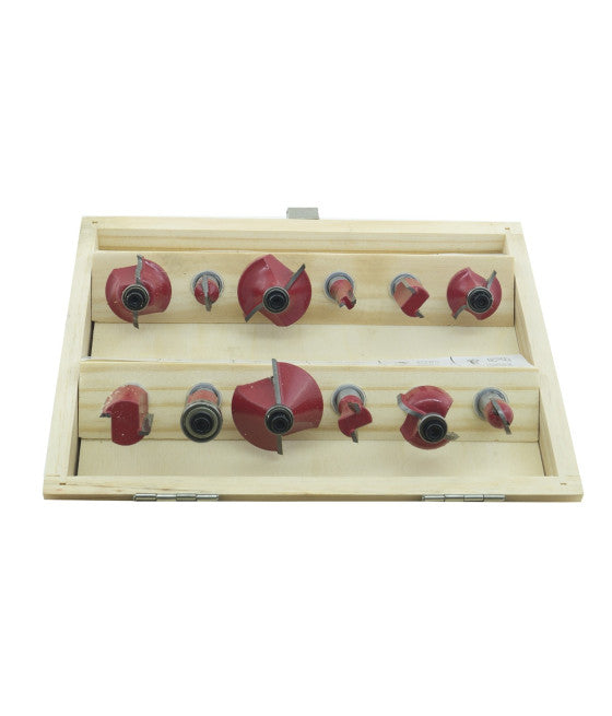 Plazas de cabeza plana para madera 6 piezas Sugerencias Cortadores por taladro 92087