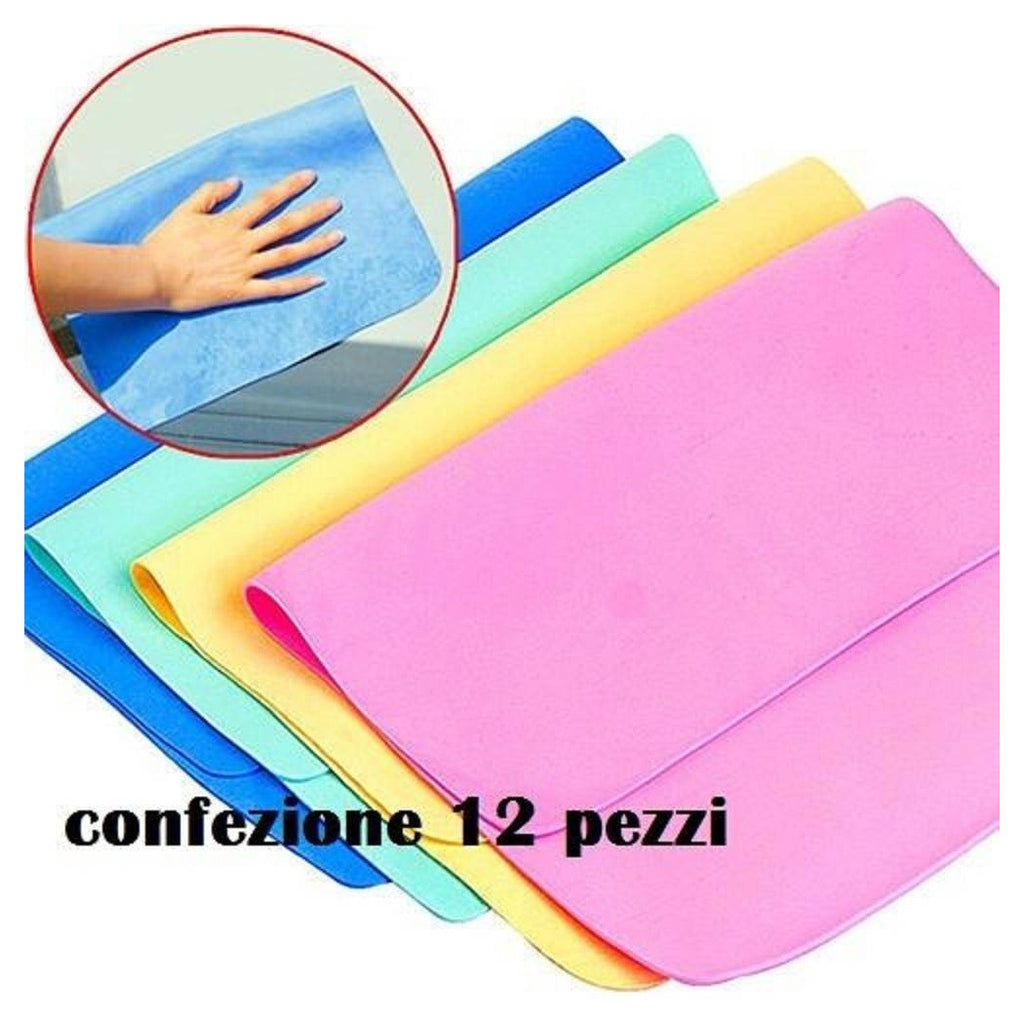 Establecer 12 Paño mágico súper absorbente Limpie Multiustey Seck 30 x 30 cm