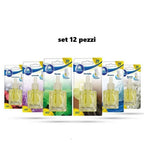 Establecer contenedor de jarra de vidrio de 12 piezas con cubierta de jarra de 140 ml