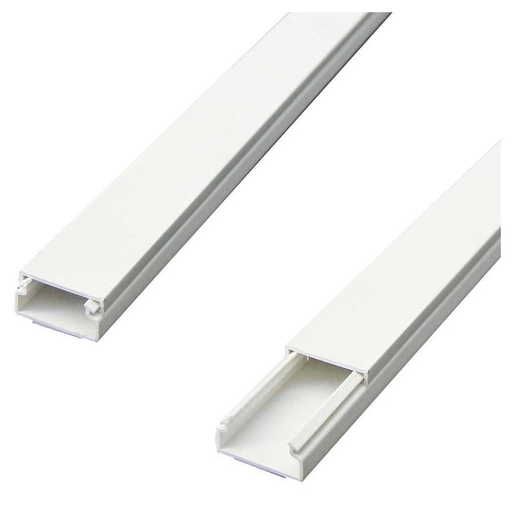 Establecer 2 1MT adhesivo glándula de cable con plástico blanco 20 x 10 mm