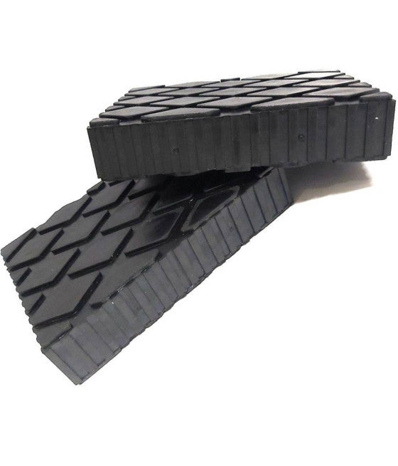 Par de almohadillas de goma para el puente de elevación 140 x 25 mm Art Universal Art.3