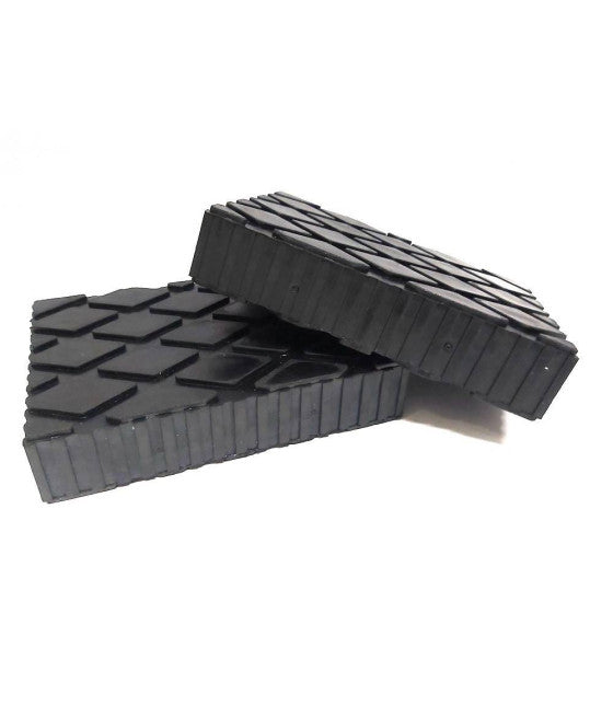 Par de almohadillas de goma para el puente de elevación 140 x 25 mm Art Universal Art.3