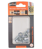 Paquete de 150 piezas uñas doradas 16 mm accesorios de herramientas de bricolaje