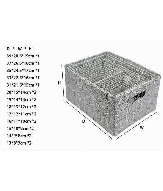 Establecer 6 cajas caja de madera Caja de madera Decoupage Joyería Caja 53463A