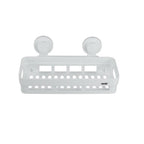 Estante con ventosa de ventosa X Soporte de jabón de ducha rectangular Shampoo Shampoos